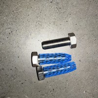 Super Austenitic Corrosion Resistant Stainless Steel Whitewash Finish Standard Thread External Hexagon Bolt Screw A8-80 Extended