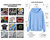 Sweat-shirt à capuche unisexe pour enfants, 300 g, 100 % coton éponge, coupe décontractée/oversize, logo personnalisé, impression sérigraphique DTG