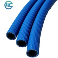 Tuyaux industriels polyvalents en PVC oxygène-acétylène, diamètre 10 mm, bleu/noir, marque Huachen, applicables à de multiples scénarios