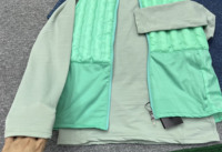Gilet de course matelassé avec poches zippées, veste sans manches pour jogging, ensembles de vêtements de sport unisexes pour l'extérieur, col roulé, couche de base respirante