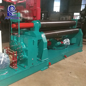 Machine à rouler les plaques <span class=keywords><strong>hydraulique</strong></span> manuelle à trois rouleaux W11, machine à plier les plaques d'acier pour la fabrication métallique, niveau de sécurité élevé - Product Image 5