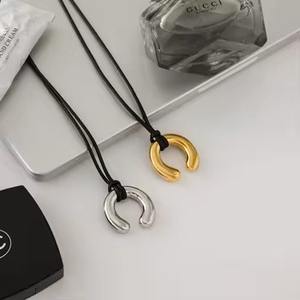 NGX002 joyería hecha a mano para hombres y mujeres Nueva Zelanda maorí Yak hueso pez gancho colgante surf tribus primitivas gargantilla collar regalo - Product Image 3