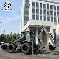 Rekrutement de concessionnaires : Chargeuse-pelleteuse FULCORE multifonctionnelle à double usage (chargeuse et excavatrice) pour travaux de terrassement