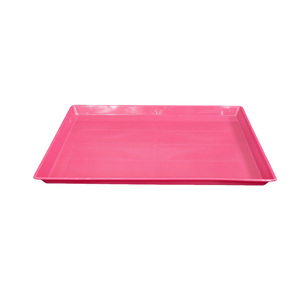 ถาดพลาสติกทรงสี่เหลี่ยม สีน้ำเงินล้วน สไตล์เรียบง่าย อุปกรณ์เสริมสำหรับกรงสัตว์เลี้ยง - Product Image 5