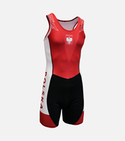 Combinaison de rameur personnalisée pour hommes, 100% polyester et élasthanne, impression par sublimation pour femmes