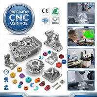 Pièces usinées CNC sur mesure à haute tolérance en aluminium, laiton, acier inoxydable, alliage de titane, service d'usinage CNC par tournage et fraisage