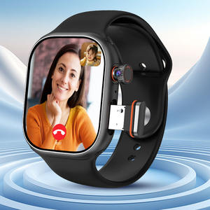 Montre connectée HKSF F20 avec puce W377E, 4G Full Netcom, carte SIM, caméra rotative, appel vidéo, GPS, batterie 800 mAh pour iOS et Android - Product Image 1