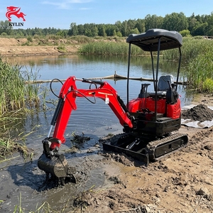 Mini-excavatrice compacte Kylin pour travaux utilitaires, aménagement paysager, construction et travaux de terrassement - Product Image 3