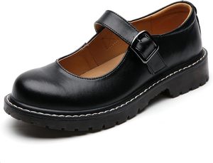 Zapatos Planos Mary Jane para Mujer, Punta Redonda, Calzado Casual y Cómodo para Caminar - Product Image 1