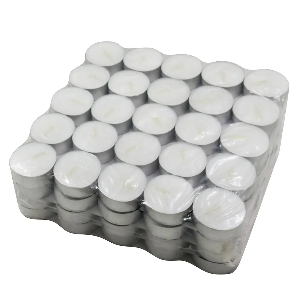 Hot Sale 4hr Unscented Tealight Candle Tea Wax Factory Directly Supply