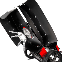 Débroussailleuse verticale professionnelle K-maxpower, moteur à quatre temps de 6,5 CV, 196 cm³, homologuée TUV CE, machine à meuler
