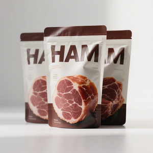 Emballage en sachet debout en plastique imprimé personnalisé, scellé à l'arrière, pour fruits <span class=keywords><strong>de</strong></span> mer, viande congelée, rôti, <span class=keywords><strong>jambon</strong></span> - Product Image 3
