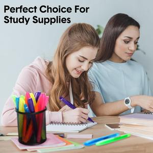 ハイライター盛り合わせ色カラフルなハイライターマーカーパックチゼルチップ蛍光ペンオフィススクール教師用品 - Product Image 6