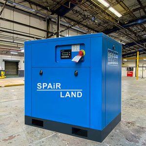 Compressore d'aria rotativo a vite elettrico raffreddato ad aria, senza olio, con motore a magneti permanenti da 50HP (37KW), personalizzabile - Product Image 5