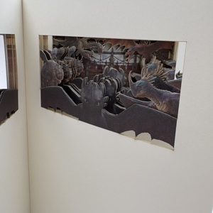 Tùy chỉnh 3D Điêu Khắc Máy Tính Xách Tay 60 tấm bên trong xoắn ốc ràng buộc bìa cứng nhựa Bìa văn phòng Quà Tặng Nhật ký yên khâu - Product Image 3