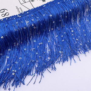 Di alta qualità 19cm con frange di nappe con rifiniture in pizzo abito da <span class=keywords><strong>tenda</strong></span> per la casa - Product Image 4