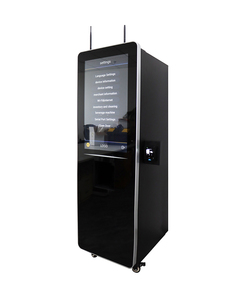 Vertical <b>Touch</b> <b>Screen</b> 6 Flavors Automatic Protein <b>Coffee</b> Milk Powder Drink Self Service Vending <b>Machine</b> - Product Image 4