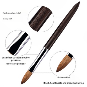 Professional Nail <b>Brush</b> Factory Customization Personal Brand Kolinsky Acrylic Nail <b>Brush</b> 100% Crimped Powder <b>Brush</b> Wholesale - Product Image 6