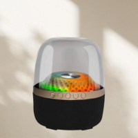 Armoire transparente Audio plein écran 360 degrés LED RGB Ambilight effet coloré RGB LightBluetooth haut-parleur
