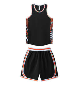 Uniformes de Baloncesto Personalizados al por Mayor con Nombre de Equipo, Conjuntos Transpirables sin Mangas - Product Image 1