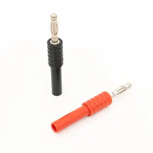 CXSDDZ Insulated Adaptor 4mm Male Connector to 4mm Female Plug