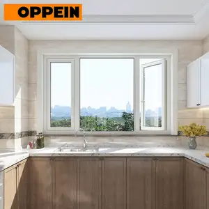 OPPEIN Latest Design Outward Open Aluminum Glass Windows
