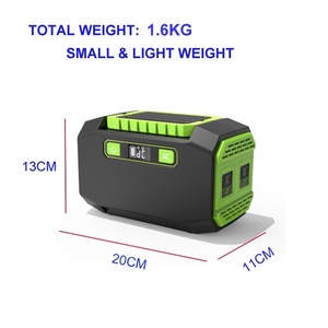 <b>Solar</b> Charge 200W Portable Power Station Charger Bank <b>Generator</b> Camping Supply Charging - Product Image 4