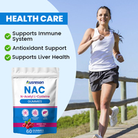 Gummies NAC OEM SPL - Supplément de N-acétylcystéine 1000 mg - Soutien immunitaire - NAC, Resvératrol, Magnésium