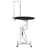 Air De Levage 70cm Rond Hydraulique Pet Chien Toilettage Table
