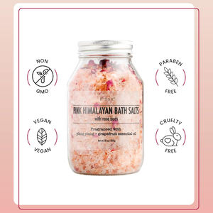 100% Aromathérapie naturelle et relaxation <span class=keywords><strong>Sel</strong></span> <span class=keywords><strong>de</strong></span> <span class=keywords><strong>bain</strong></span> rose <span class=keywords><strong>de</strong></span> l'Himalaya Pétales <span class=keywords><strong>de</strong></span> rose <span class=keywords><strong>Ylang</strong></span> <span class=keywords><strong>Ylang</strong></span> Huile essentielle <span class=keywords><strong>de</strong></span> pamplemousse Sels <span class=keywords><strong>de</strong></span> <span class=keywords><strong>bain</strong></span> - Product Image 3