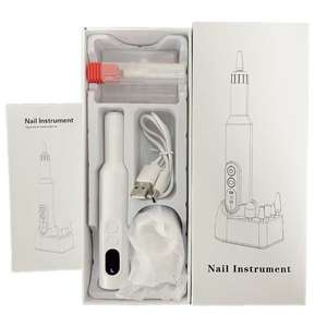 Perceuse à ongles électrique <span class=keywords><strong>sans</strong></span> <span class=keywords><strong>fil</strong></span> pour débutants 18000 tr/min ensemble de limes à ongles rechargeables avec embouts kit portable EFile <span class=keywords><strong>Dremel</strong></span> - Product Image 5