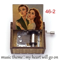 Cadeaux uniques, boîte à musique en bois pour amoureux, petit ami, petite amie, mari, femme, fils, fille (mon cœur continuera à battre)