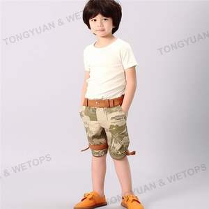 Short demi-enfant 8-12 ans, pantalon pour grand garçon, décontracté, droit, été, nouvelle collection - Product Image 2