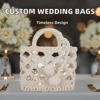 Sac à main personnalisé en coton classique pour cadeaux de mariage, panier de bonbons et chocolats, sac d'anniversaire, sac de baby shower, emballage de bijoux Ever Golden
