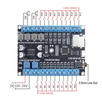 Module sonore FN-BC20 Mini lecteur MP3 avec 20 boutons de déclenchement et 2 amplificateurs de classe D de 25 W