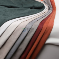 Tissu en cuir tricoté durable au design optimal pour la sellerie automobile et les appuie-têtes