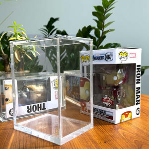 TCG venta al por mayor Funko Pop Protector Stack magnético estuche rígido Funko acrílico para 4 pulgadas Funko Pop figuras originales vitrina - Product Image 3
