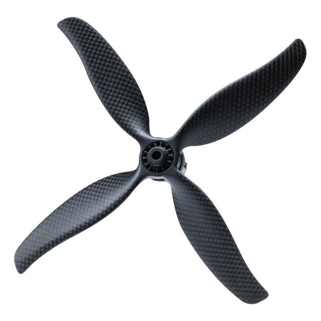 Customizable Lightweight 3K Carbon Fiber Drone Propeller 6/5/4/3 Blades Integrated Molding FPV Unmanned Aerial Vehicle Accessory