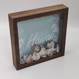 Juego de 3 Decoraciones Náuticas de Pared (7x7 Pulgadas), Decoración Rústica Pulida de Madera para Baño con Ancla 3D, <span class=keywords><strong>Faro</strong></span> y Timón de Barco - Product Image 4