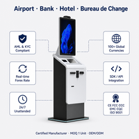 Quiosco de Cambio de Divisas de Autoservicio, Cumple con AML y KYC, Más de 100 Monedas, Tipo de Cambio en Tiempo Real, Integración SDK, Lector de Códigos de Barras con Certificación CE, FCC y CCC
