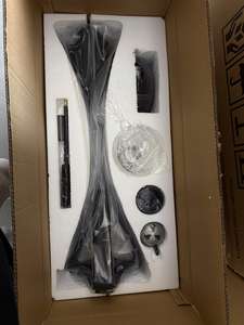 Narghilè Premium di Nuovo Design da Terra, Grande Formato, con Personalizzazione Logo, Rosso Giallo Nero, <span class=keywords><strong>Shisha</strong></span> Alta - Product Image 5