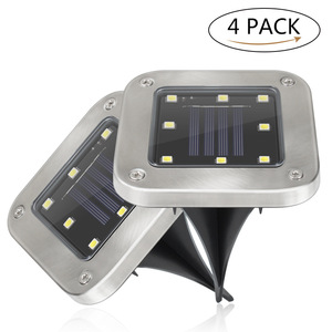<b>Solar</b> Garden Lights Outdoor Led Ground Lamp Waterproof <b>Solar</b> Powered <b>Deck</b> <b>Lighting</b> <b>For</b> Patio Yard Landscape Decor - Product Image 5