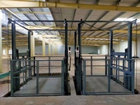 Ascenseur de chantier à poutre en H, élévateur extérieur, élévateur de chargement de matériaux pour entrepôt d'usine