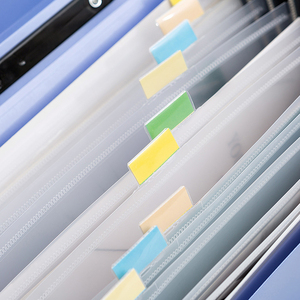 Biểu tượng tùy chỉnh trường văn phòng phẩm Nguồn cung cấp 13 túi A4 Kích thước tài liệu thư mục PP chất liệu mở rộng thư mục tập tin với A5 A6 kích cỡ - Product Image 4