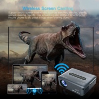 Proyektor Video Full HD 1080P 4K-Laser 3D Short Throw Portabel Home Theater 3D Cinema TV 5G Wifi Ponsel Gaming Proyektor Luar Ruangan