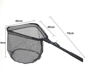 Guadini da pesca portatili telescopici pieghevoli in lega di alluminio - Product Image 5