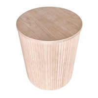Tables basses rondes en bois rustiques de style farmhouse moderne haut de gamme pour mariage, salle à manger, bistrot et salon
