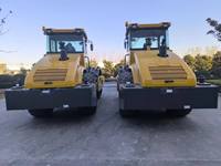 Compacteur à tambour unique XS123 stable pour travaux intensifs, haute charge linéaire statique pour la construction industrielle et les chantiers