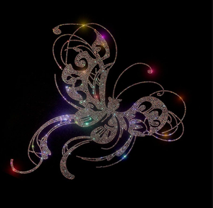 Transfert de <span class=keywords><strong>strass</strong></span> fantaisie en forme de petites étoiles, brillant et scintillant, pour t-<span class=keywords><strong>shirt</strong></span>, vente en gros - Product Image 5