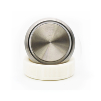 Bouton poussoir d'ascenseur rond moderne en acier inoxydable DC24V/12V certifié ISO9001 pour usage en villa, compatible avec Xizi